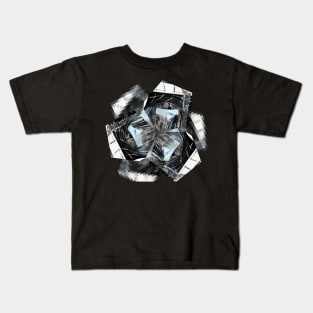 Pixels in patterns Kids T-Shirt